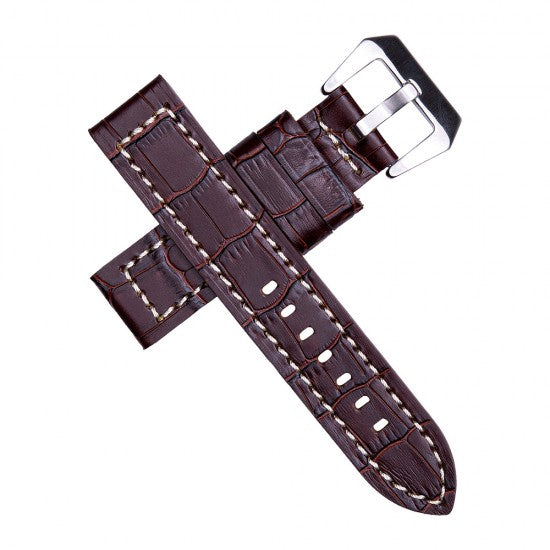 22MM Brown Leather Straps