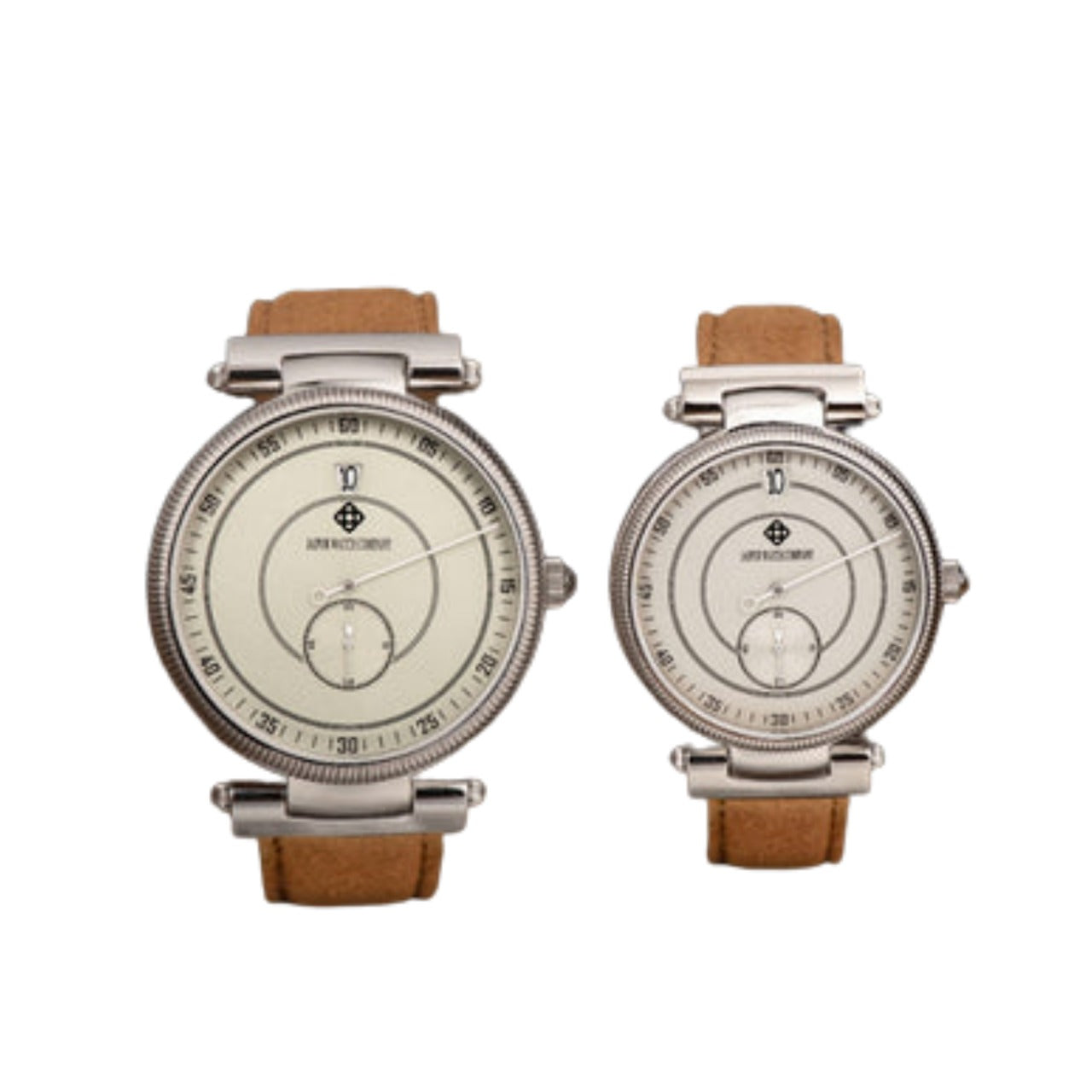 Couple Jumping Hour Watch - Off White